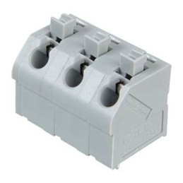 20 pcs - 250-603 Wago 250 Series PCB Terminal Strip, 3-Pole, Female, 3-Way, PCB Mount, 10 (CSA) A, 17.5 (IEC/EN 60664-1) A, 2 (U