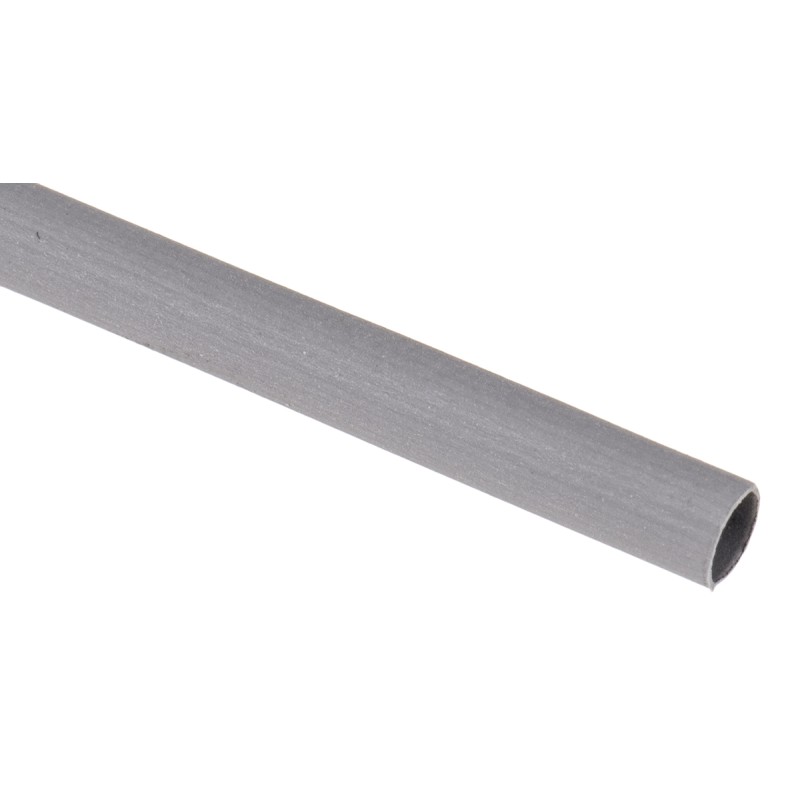 20 pcs - RS PRO Heat Shrink Tubing, Grey 2.4mm Sleeve Dia. x 1.2m Length 2:1 Ratio