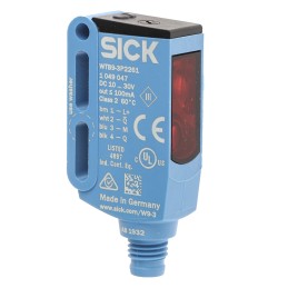 1 pcs - Sick Background Suppression Photoelectric Sensor, Block Sensor, 20 mm - 350 mm Detection Range