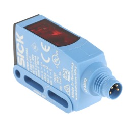 1 pcs - Sick Background Suppression Photoelectric Sensor, Block Sensor, 20 mm - 350 mm Detection Range