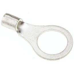 300 pcs - 45506 JST, R Uninsulated Ring Terminal, 8mm Stud Size, 1mm² to 2.6mm² Wire Size