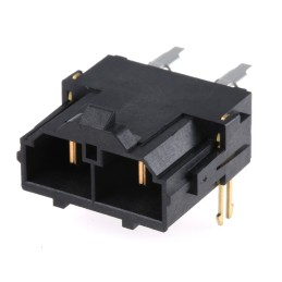 10 pcs - 42820-2223 Molex Mini-Fit Sr. Series Right Angle Through Hole PCB Header, 2 Contact(s), 10.0mm Pitch, 1 Row(s), Shroude