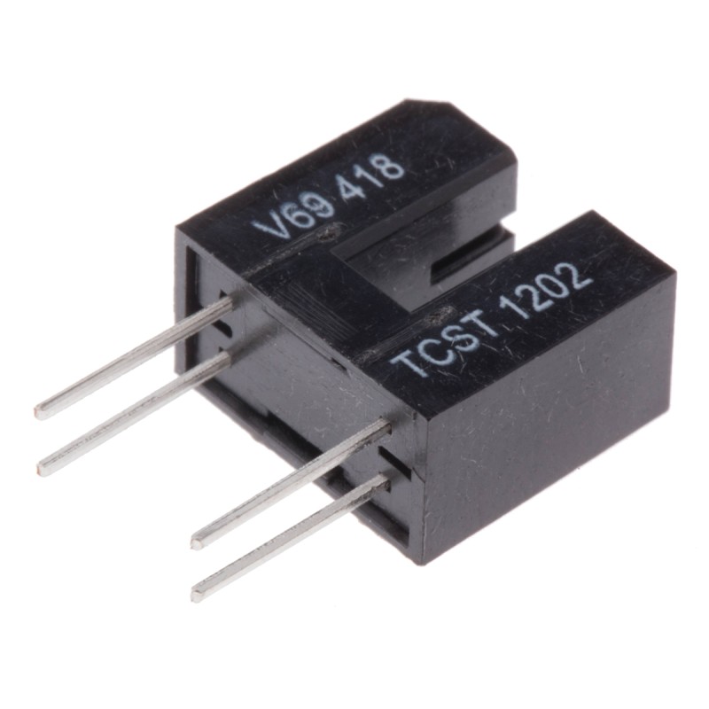 20 pcs - TCST1202 TCST1202 Vishay, Through Hole Slotted Optical Switch, Phototransistor Output