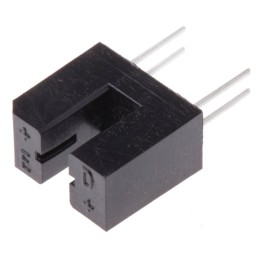 20 pcs - TCST1202 TCST1202 Vishay, Through Hole Slotted Optical Switch, Phototransistor Output