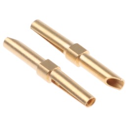 50 pcs - 12747/1/AU/SP Bulgin Contact, For Use With Solder Socket