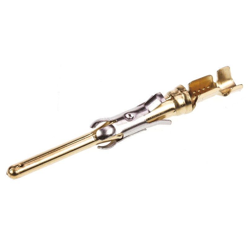 5 pcs - TE Connectivity Male Crimp Circular Connector Contact, Contact Size 16, Wire Size 24 - 20 AWG