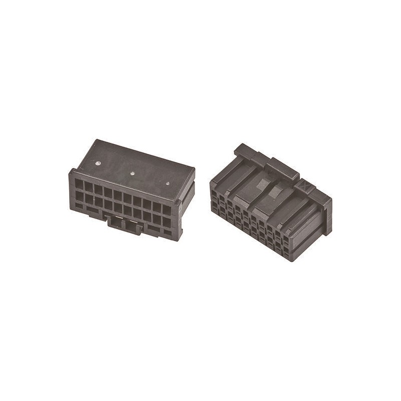 100 pcs - TE Connectivity, Dynamic 1000 Female Connector Housing, 2mm Pitch, 32 Way, 2 Row