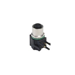 1 pcs - Bulgin Circular Connector, 3 Contacts, Panel Mount, M8 Connector, Socket, Female, IP67, Buccaneer M8 Series
