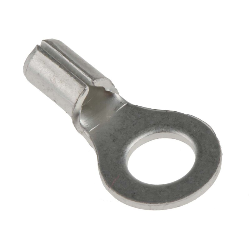 300 pcs - RS PRO Uninsulated Ring Terminal, M4 Stud Size, 0.5mm² to 1.5mm² Wire Size