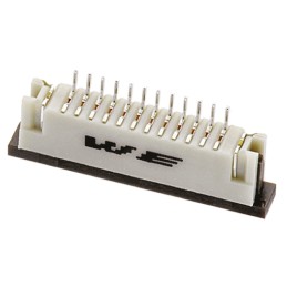 20 pcs - 68611014422 Wurth Elektronik, 686 1mm Pitch 10 Way Straight FPC Connector