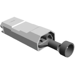 100 pcs - 520974-2 TE Connectivity Ultra-Pod Natural Insulated Female Spade Connector, Receptacle, 6.35 x 0.81mm Tab Size, 2mm² 