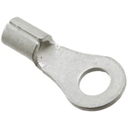 100 pcs - 19323-0002 Molex, VersaKrimp Uninsulated Ring Terminal, M3 (5) Stud Size, 0.5mm² to 1mm² Wire Size