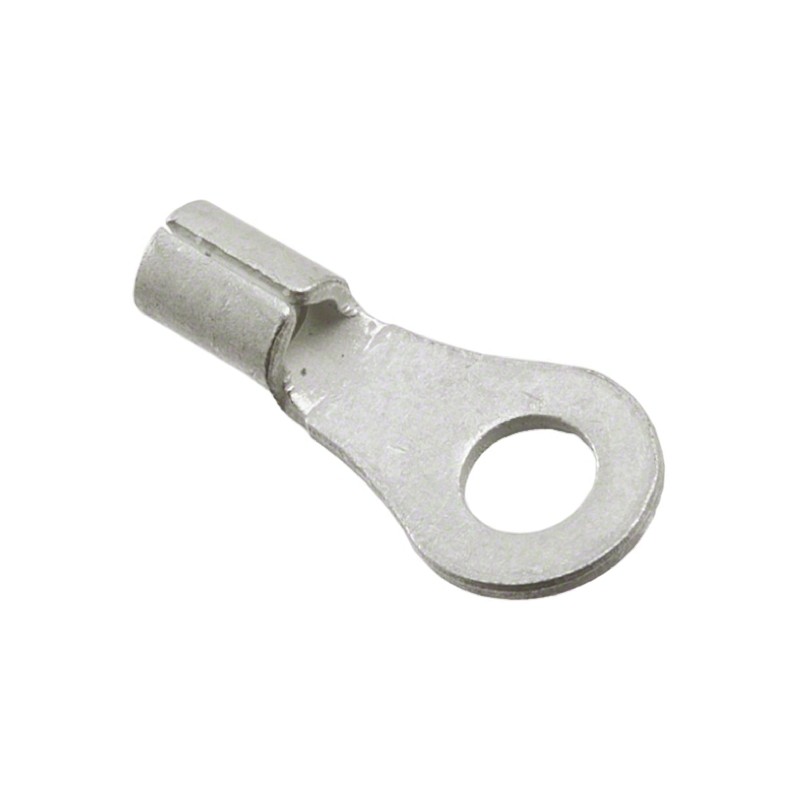 100 pcs - 19323-0002 Molex, VersaKrimp Uninsulated Ring Terminal, M3 (5) Stud Size, 0.5mm² to 1mm² Wire Size