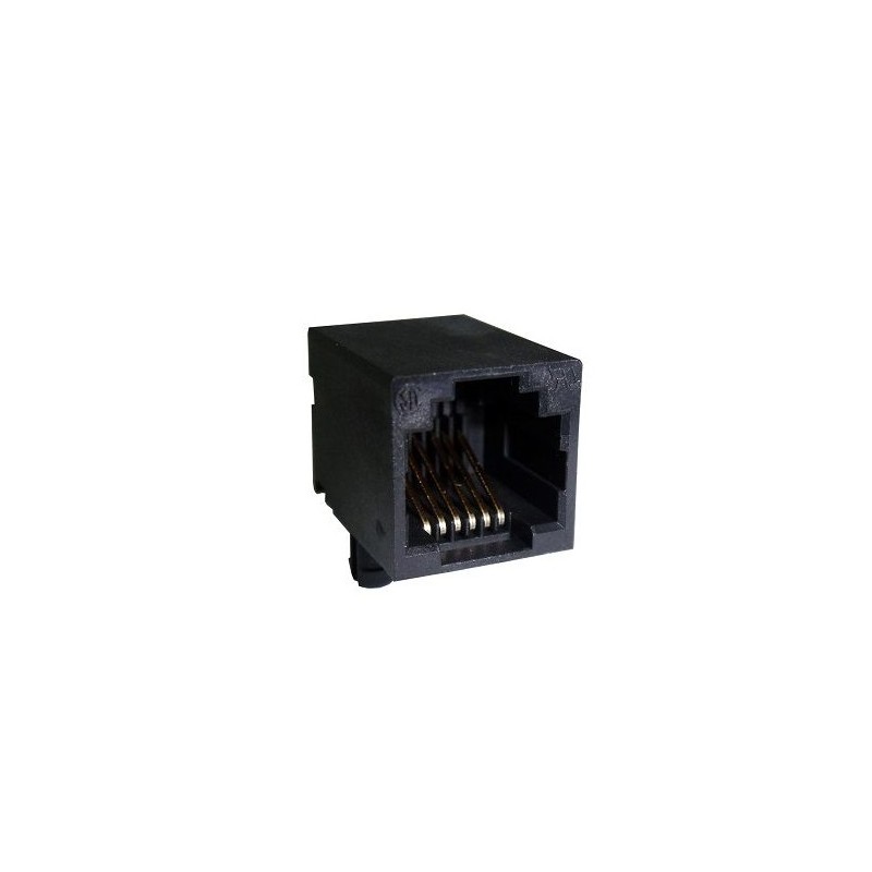 48 pcs - RJE0166001 Amphenol ICC RJE01 Series Male RJ11 Connector, Cable Mount, Cat3