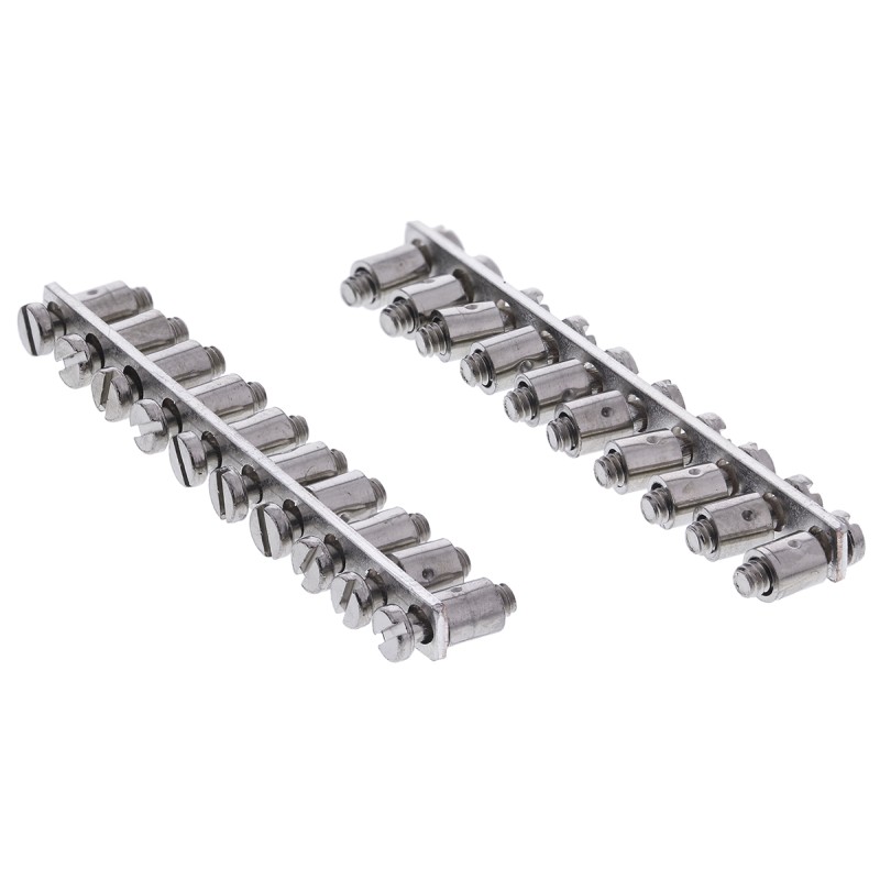 5 pcs - Phoenix Contact FBRN Series Fixed Bridge for Use with DIN Rail Terminal Blocks