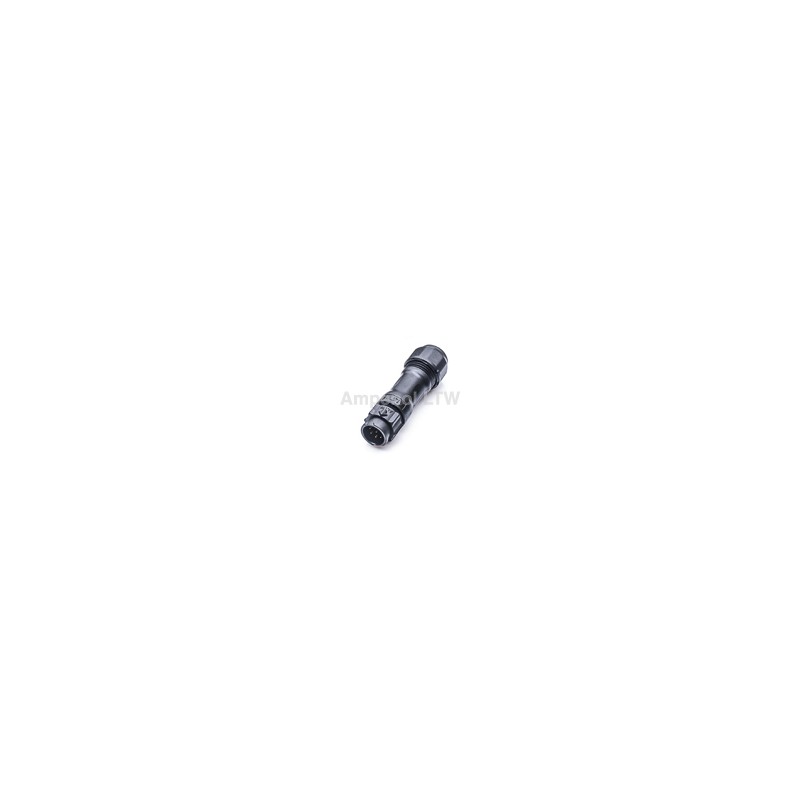 1 pcs - Amphenol Industrial Circular Connector, 5 Contacts, Cable Mount, Plug, Male, IP68, X-Lok Series
