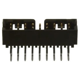 26 pcs - 878331820 Molex Milli-Grid Series Right Angle PCB Header, 18 Contact(s), 2.0mm Pitch, 2 Row(s), Shrouded
