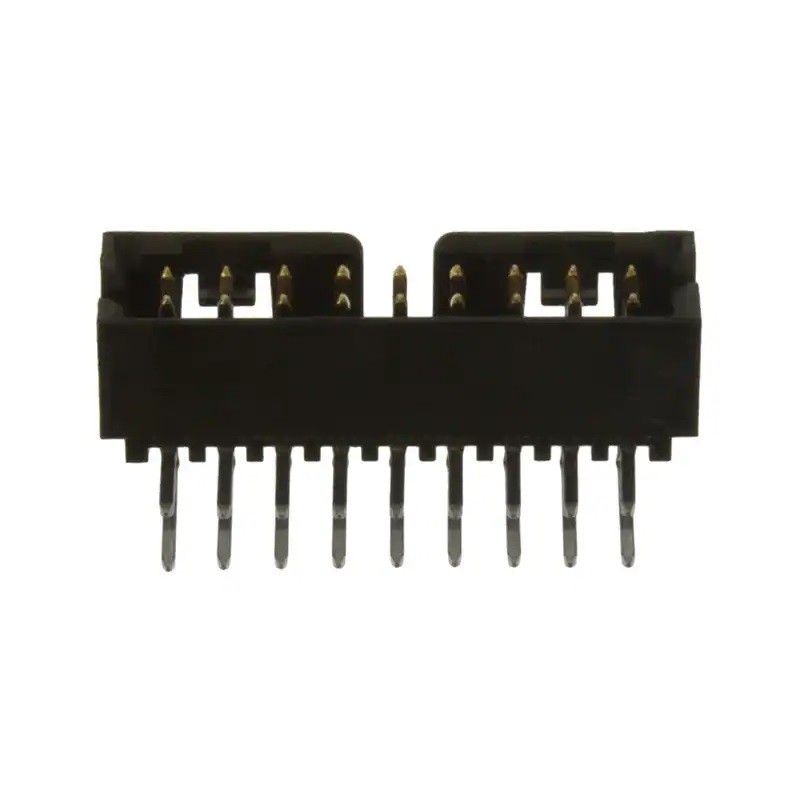26 pcs - 878331820 Molex Milli-Grid Series Right Angle PCB Header, 18 Contact(s), 2.0mm Pitch, 2 Row(s), Shrouded