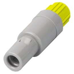 1 pcs - Lemo Circular Connector, 4 Contacts, Cable Mount, Plug, Male, IP50, Redel P Series