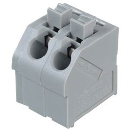 50 pcs - 250-502 Wago 250 Series PCB Terminal Strip, 2-Pole, Female, 2-Way, PCB Mount, 10 (CSA) A, 17.5 (IEC/EN 60664-1) A, 2 (U