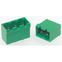 5 pcs - Phoenix Contact 5.08mm Pitch 14 Way Right Angle Pluggable Terminal Block, Header, Through Hole, Solder Termination