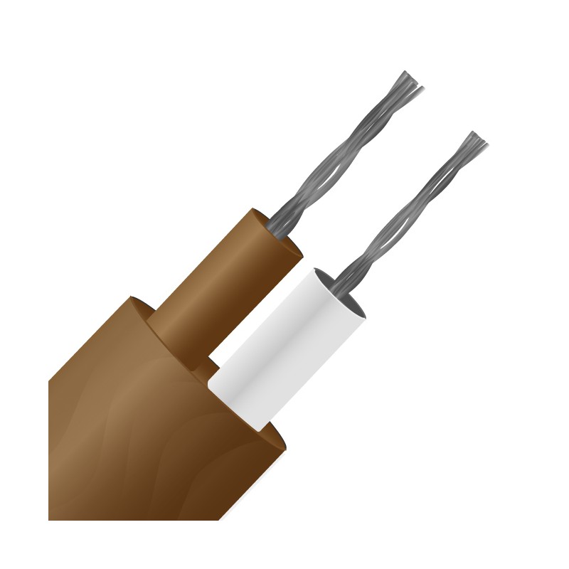 1 pcs - RS PRO Type T Thermocouple Wire, 100m, PFA Insulation, +260°C Max, 7/0.2mm