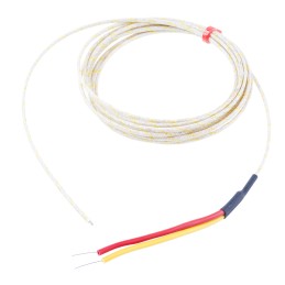 1 pcs - RS PRO Type K Thermocouple 2m Length, 1/0.3mm Diameter - +250°C