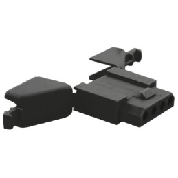 5 pcs - Souriau, SMS Female Connector Housing, 4 Way, 1 Row