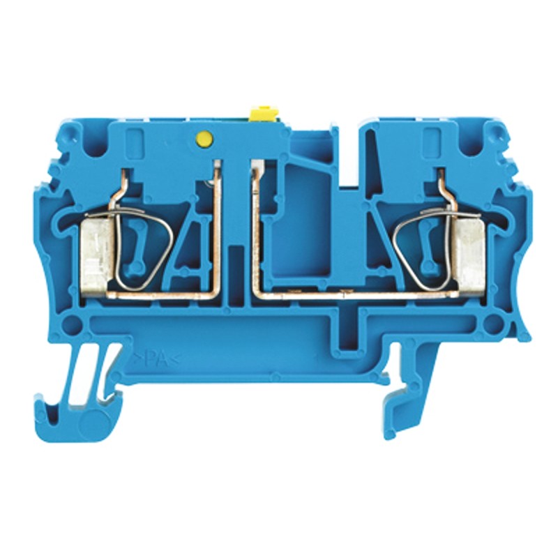 5 pcs - Weidmüller Z Series Blue Disconnect Terminal Block, 2.5mm², Single-Level, Clamp Termination