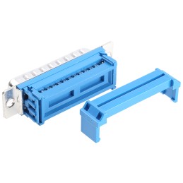 5 pcs - RS PRO 25 Way Cable Mount D-sub Connector Plug, 1.27mm Pitch