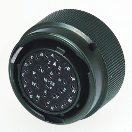 1 pcs - Amphenol, AC 10 Way Box Mount MIL Spec Circular Connector