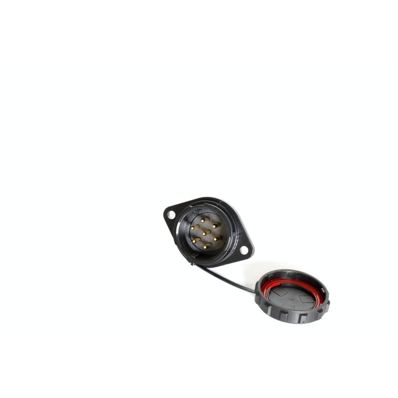 1 pcs - RS PRO Circular Connector, 7 Contacts, Panel Mount, Plug, Male, IP67