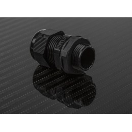 1 Bag of 5 - RS PRO Black Nylon Cable Gland, M20 Thread, 10mm Min, 14mm Max, IP68