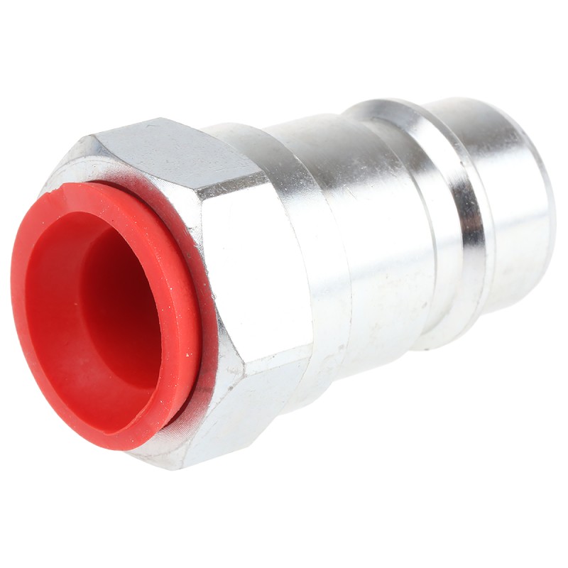 1 pcs - RS PRO Steel Male Hydraulic Quick Connect Coupling, BSP 1/2 Male