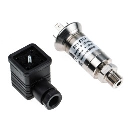 1 pcs - RS PRO Pressure Sensor, 0bar Min, 0.25bar Max, Current Output, Relative Reading