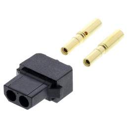 1 pcs - HARWIN Datamate Connector Kit Containing 2 way SIL Female Shell, Crimps