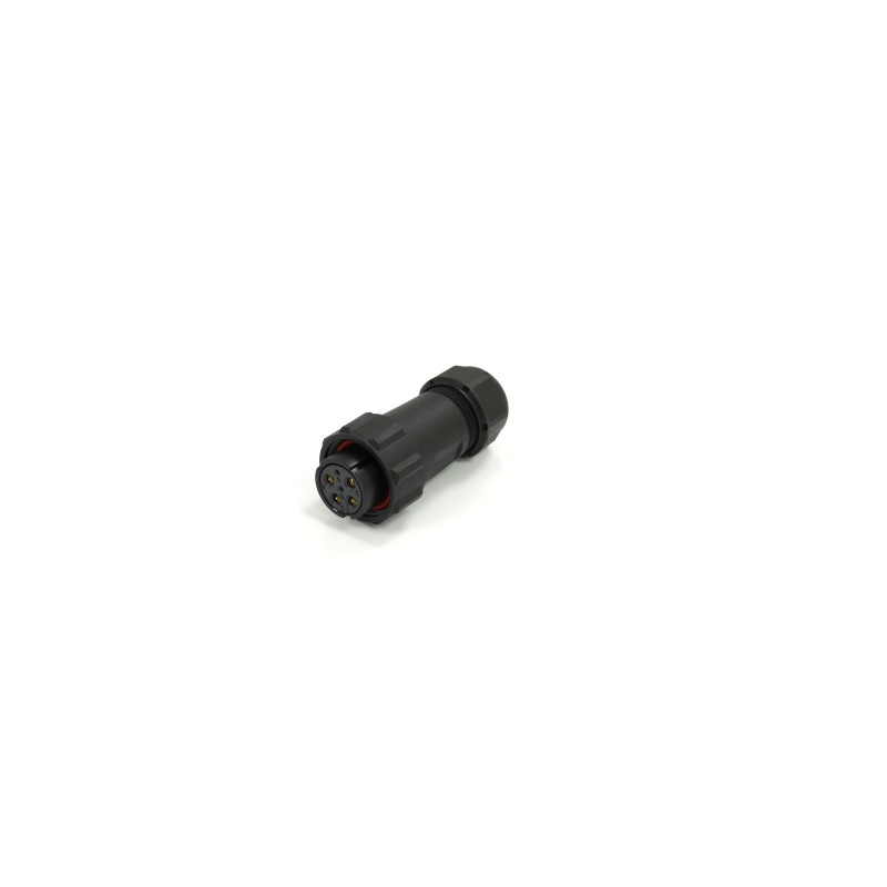 1 pcs - RS PRO Circular Connector, 6 Contacts, Cable Mount, 21 mm Connector, Socket, Female, IP68