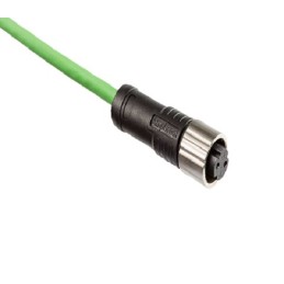 1 pcs - Amphenol Industrial Circular Connector, 2 Contacts, Panel Mount, Miniature Connector, Plug, Male, IP68, X-Lok Series