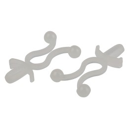 1 Bag of 25 - RS PRO Natural Nylon Bunny Clip, 10.2mm Max. Bundle