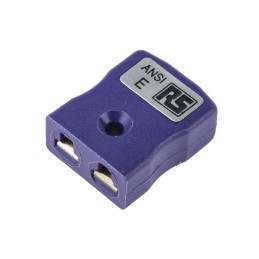 1 pcs - RS PRO Quickwire Thermocouple Connector for Use with Type E Thermocouple, Miniature Size, ANSI Standard