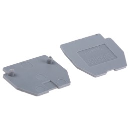 5 pcs - Phoenix Contact D-MT Series End Cover for Use with DIN Rail Terminal Blocks