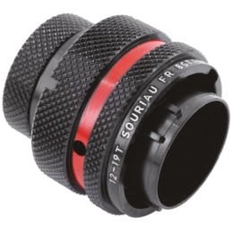 1 pcs - Souriau Circular Connector, 26 Contacts, Cable Mount, Plug, Male, IP67, 8STA Series