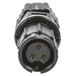 1 pcs - Amphenol Industrial Circular Connector, 3 Contacts, Cable Mount, Socket, Female, IP67, Ceres Series