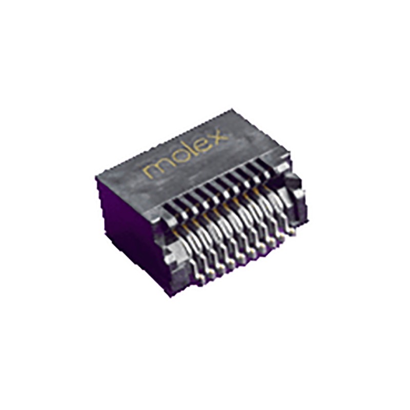 5 pcs - Molex SFP Connector & Cage Male 20-Position, 74441-0001