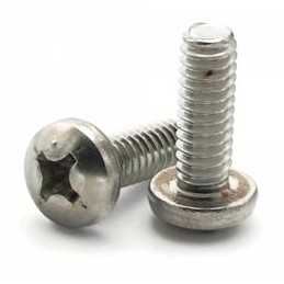 500 pcs - RS PRO Phillips Pan Machine Screwx1/2in