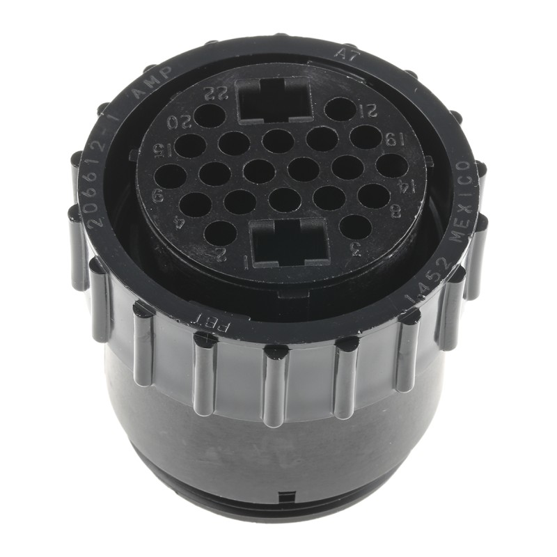 1 pcs - TE Connectivity Circular Connector, 22 Contacts, Cable Mount, Plug, Female, CPC Series 4 Series