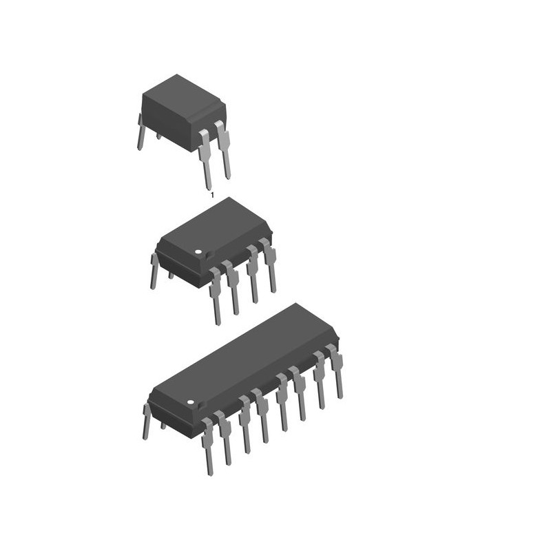 10 pcs - K815P Vishay, K815P Photodarlington Output Optocoupler, Through Hole, 4-Pin