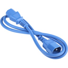 1 pcs - RS PRO IEC C13 Socket to IEC C14 Plug Power Cord, 1m