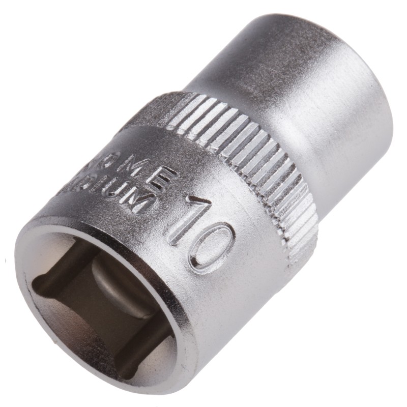 10 pcs - RS PRO 3/8 in Drive 10mm Standard Socket, 12 point