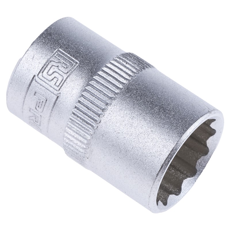 10 pcs - RS PRO 3/8 in Drive 13mm Standard Socket, 12 point